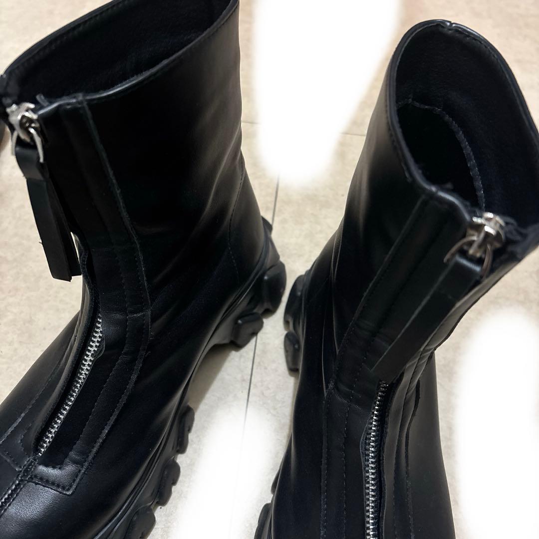 Knuthmarf unique sole boots ショートブーツ　黒 24