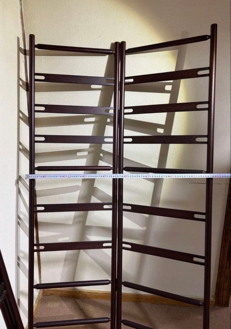 衣桁 着物掛け 洋服掛け ハンガーラック 木製 折り畳み レトロ レトロ 2個