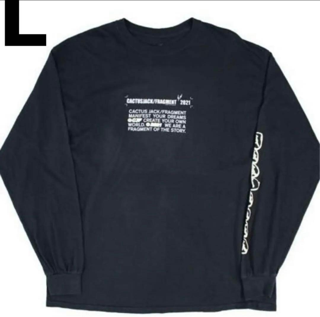 新品 L Travis Scott Cactus Jack Fragment