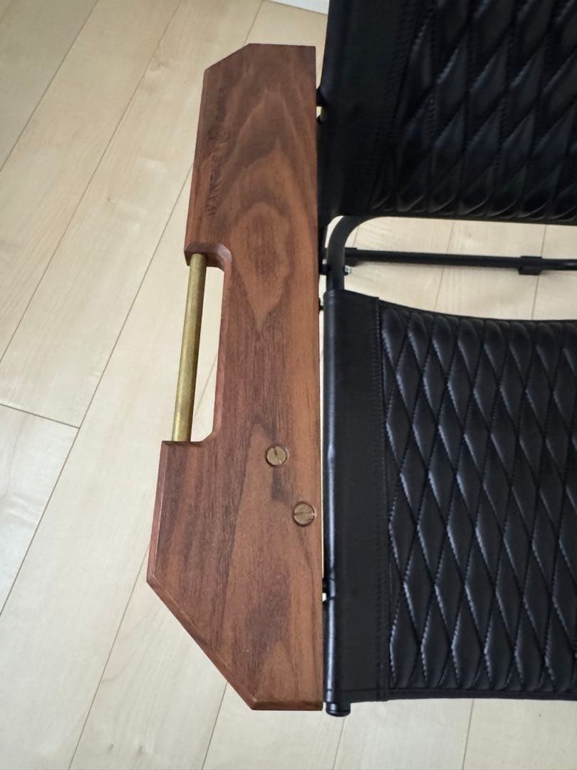 バリスティクス×バックドロップレザーコラボ　ロアーチェア　収納ケースセット