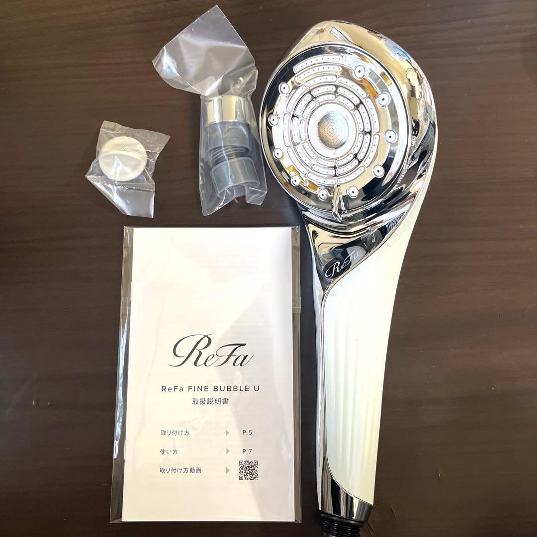 リファREFAファインバブルU シャワーヘッド ホワイト