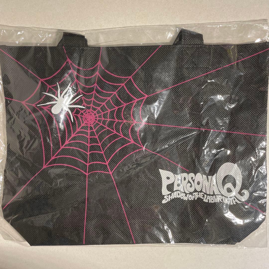 【新品未開封】ペルソナQ 購入特典 缶バッジ オリジナルバッグ　アトラス