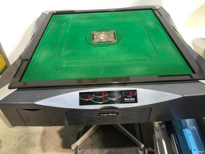 全自動麻雀卓　WAKWAK エムテックスマツムラ　通電のみ確認済　手渡し限定
