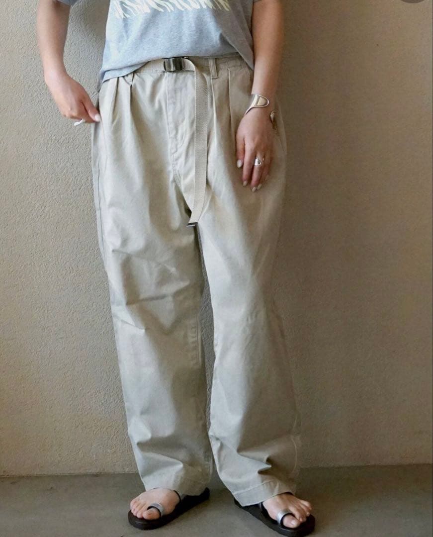 journal standard luxe チノタックテーパーパンツ