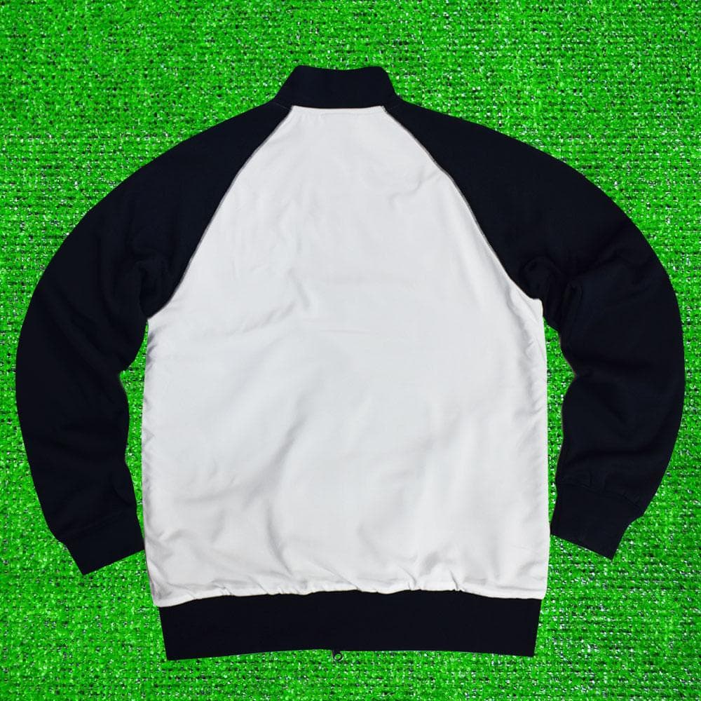 クランク/ ゴルフ ストレッチジャケット【ホワイト/ネイビー/L】新品！