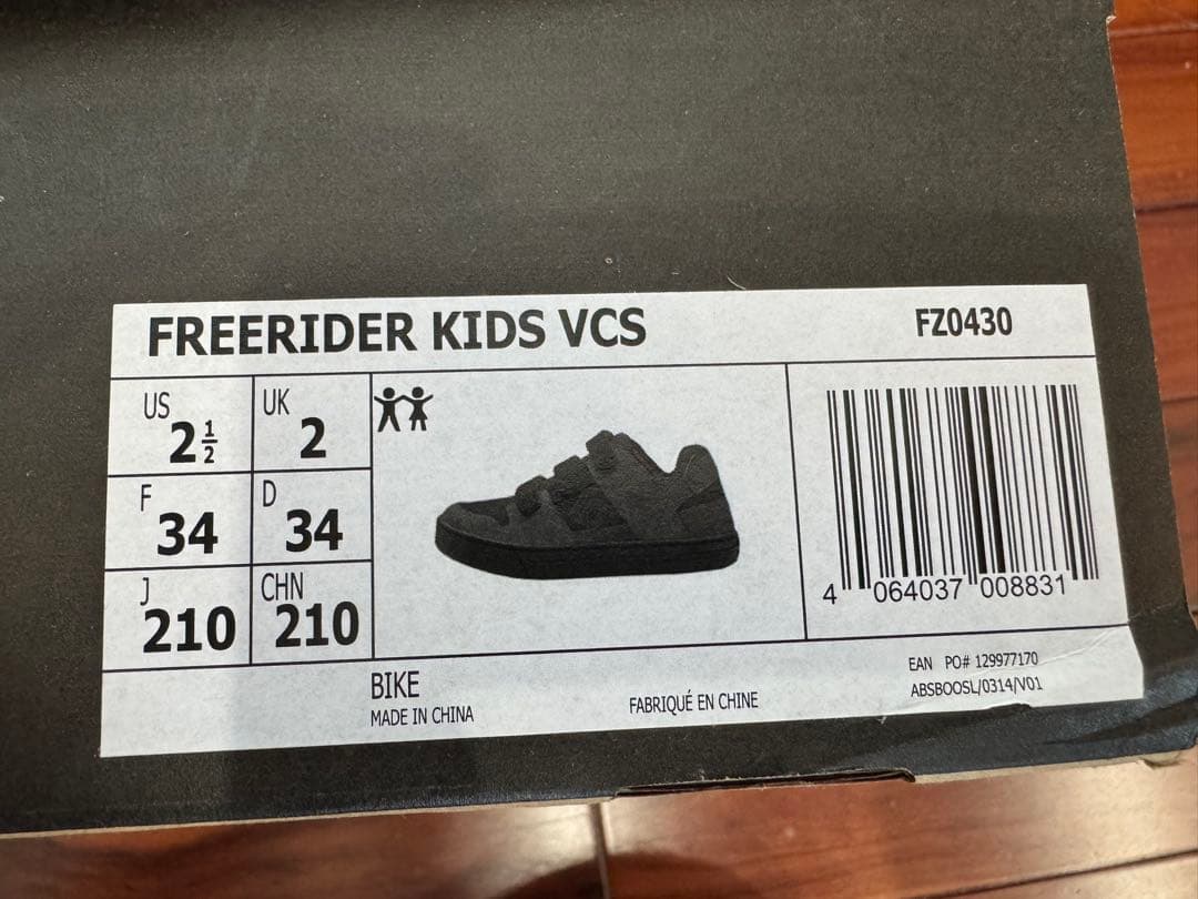 新品未使用 FIVE TEN Freerider Kids US2 1/2