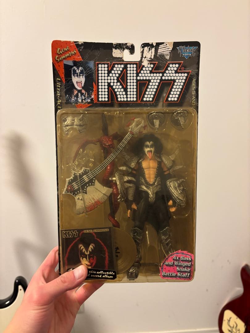 ビンテージ 97年製 マクファーレントイ製 KISS フィギュアセット