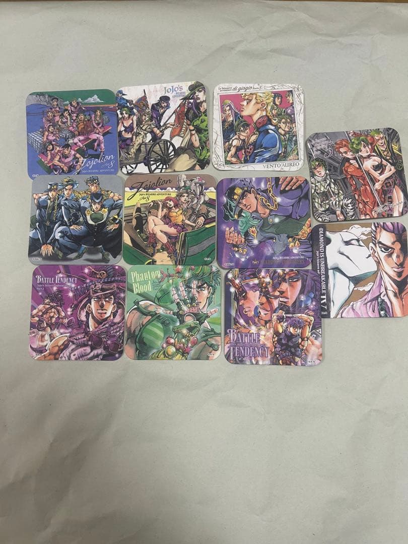 JOJO展　アートコースター23枚　ポストカード5枚 本1つ