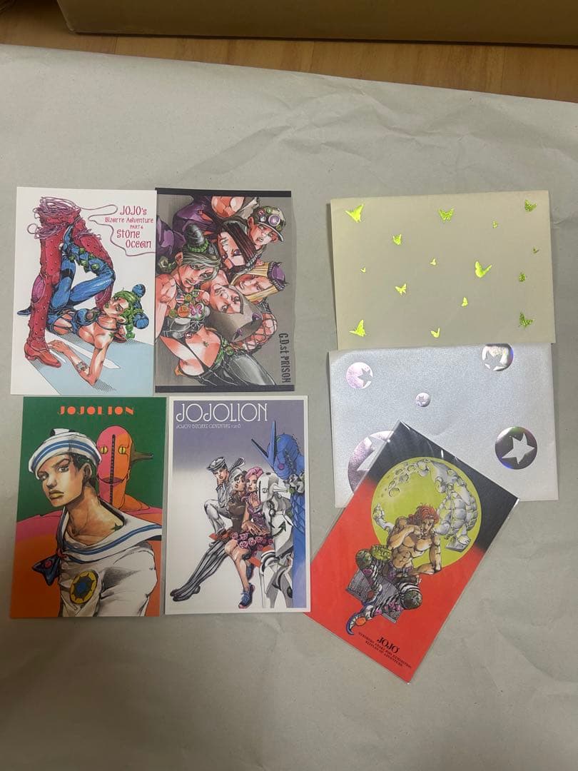 JOJO展　アートコースター23枚　ポストカード5枚 本1つ