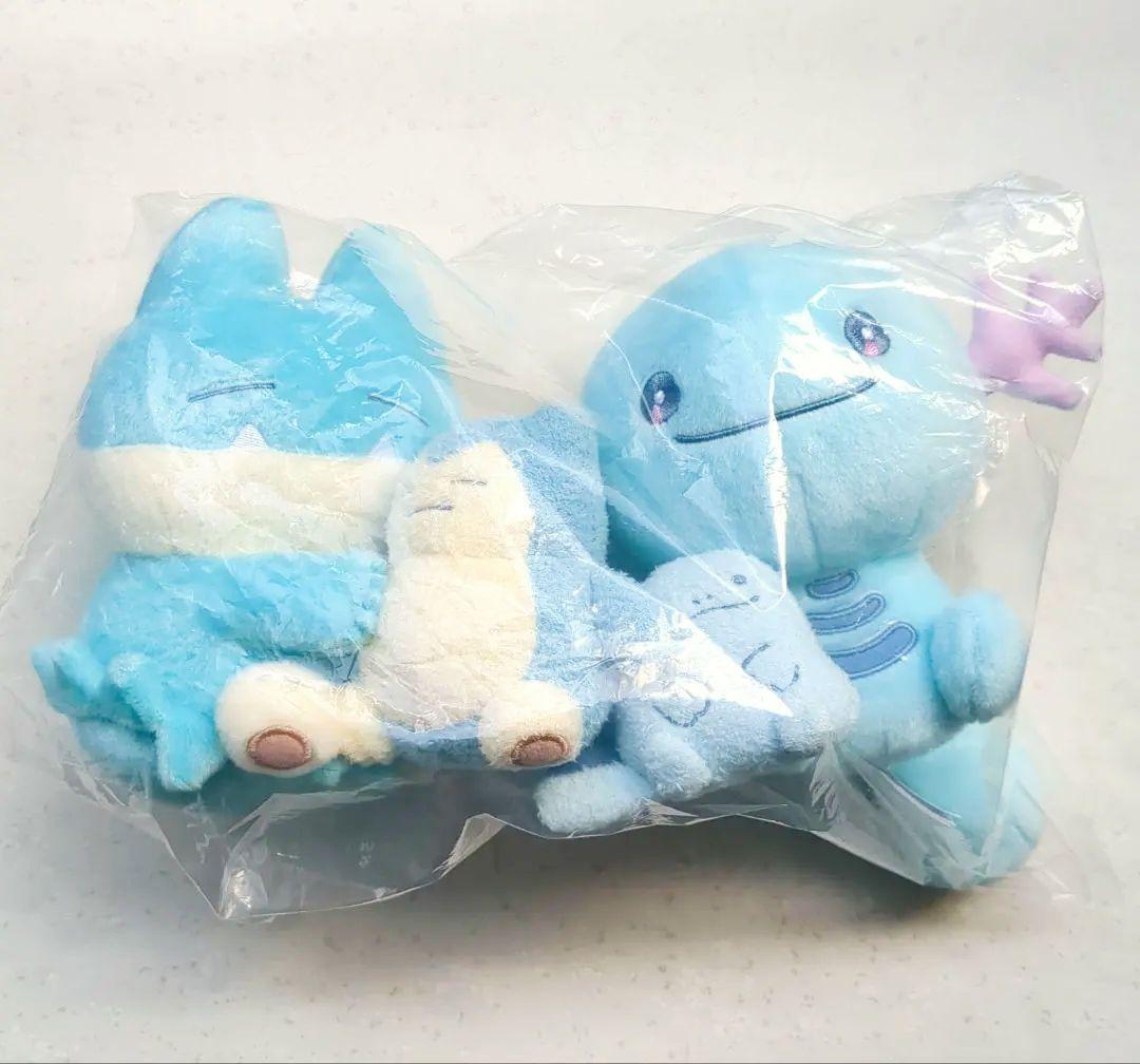 ポケモンセンター ポケモンセンター ウパーとヌオーゴンベとカビゴン ぬいぐるみ