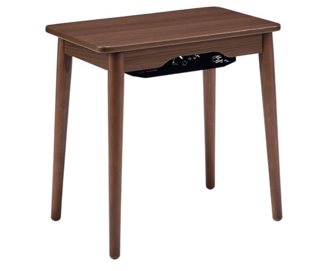 [新品未使用］YUASA ちいさなこたつ サイドテーブル 1人用こたつ ブラウン