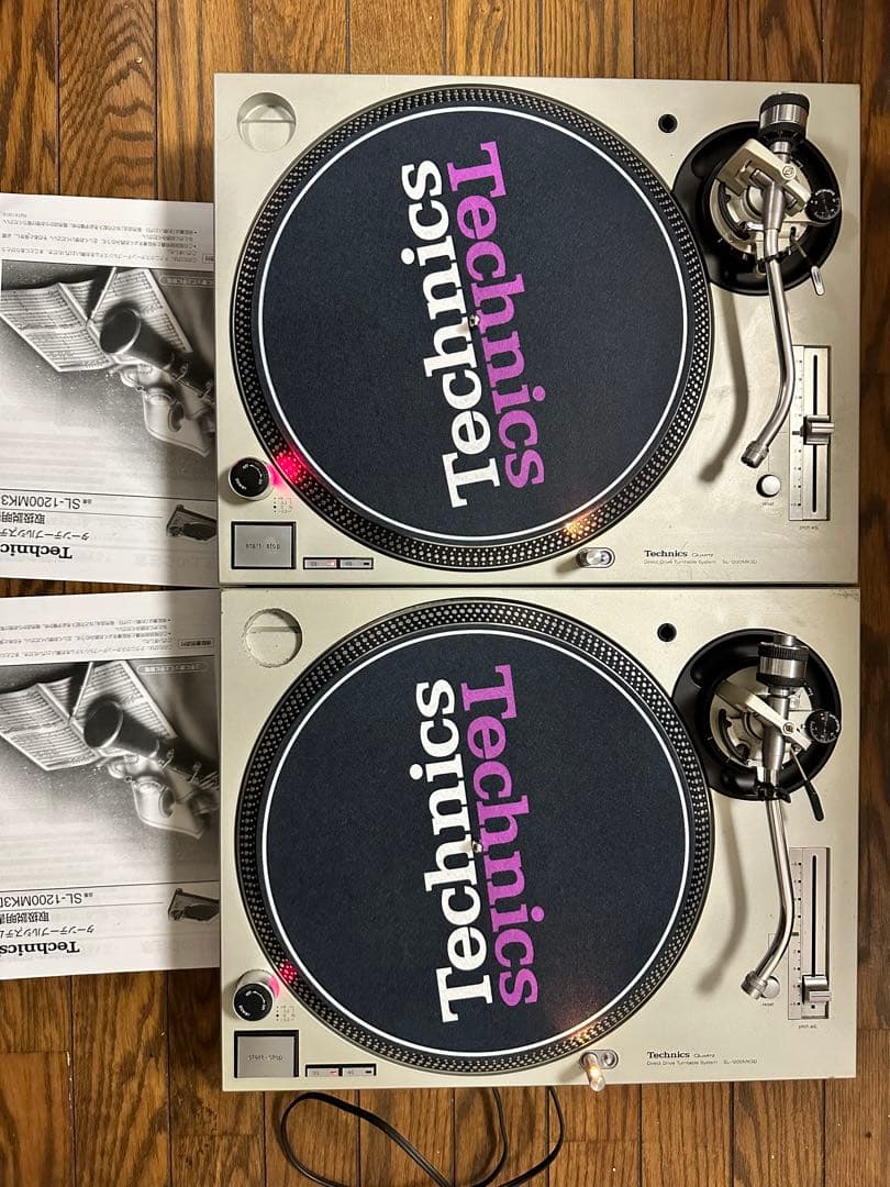 TECHNICS SL-1200MK3D ターンテーブル 2台
