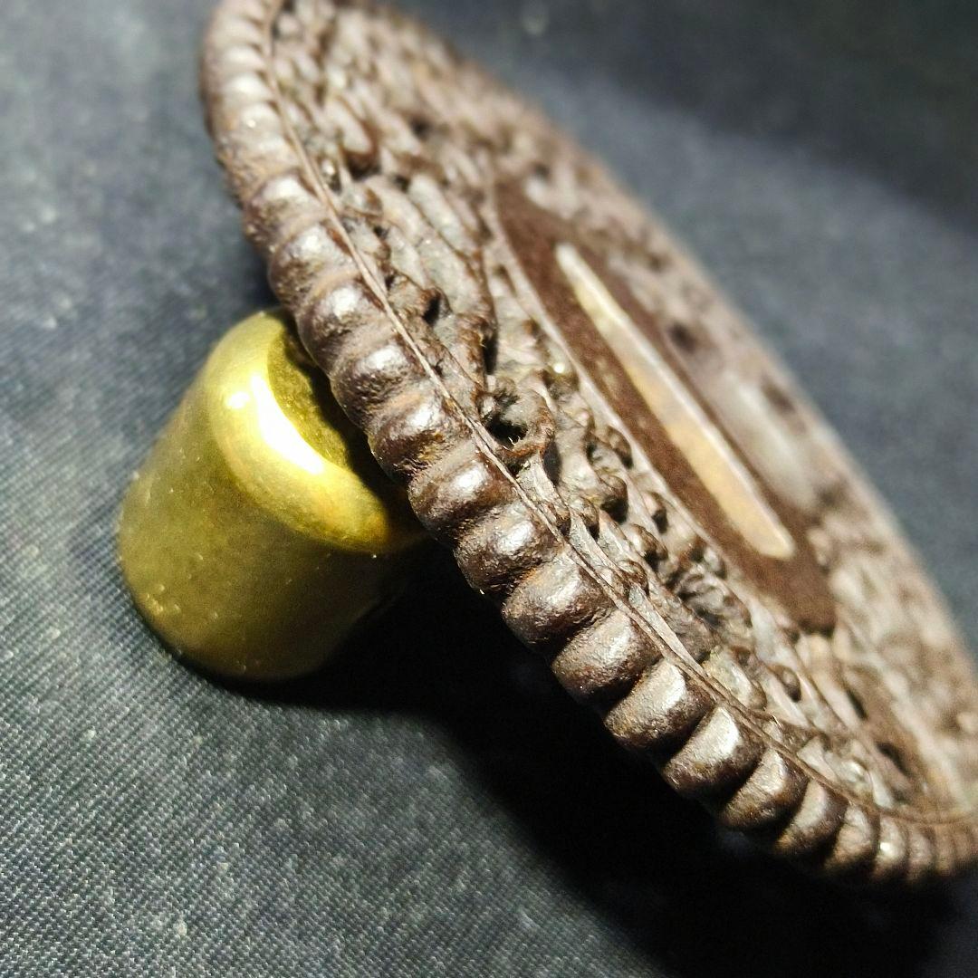 南蛮鍔 刀剣美術 透かし日本刀鍔 鉄地 無銘 江戸骨董 コレクター放出珍品 美品