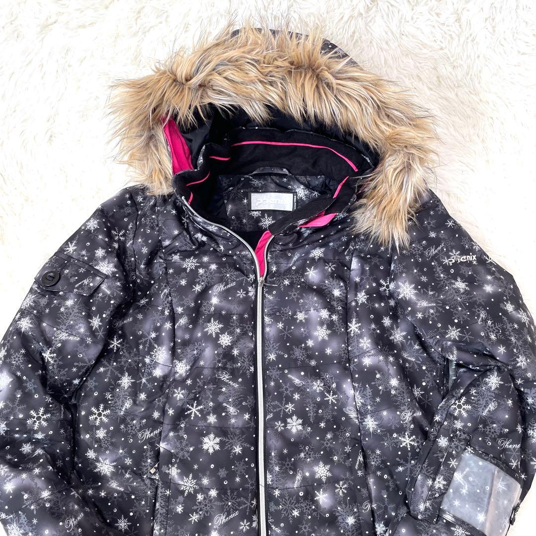 Phenix レディース XL 170中綿 防寒 調整機能付 スキーウェア 上下