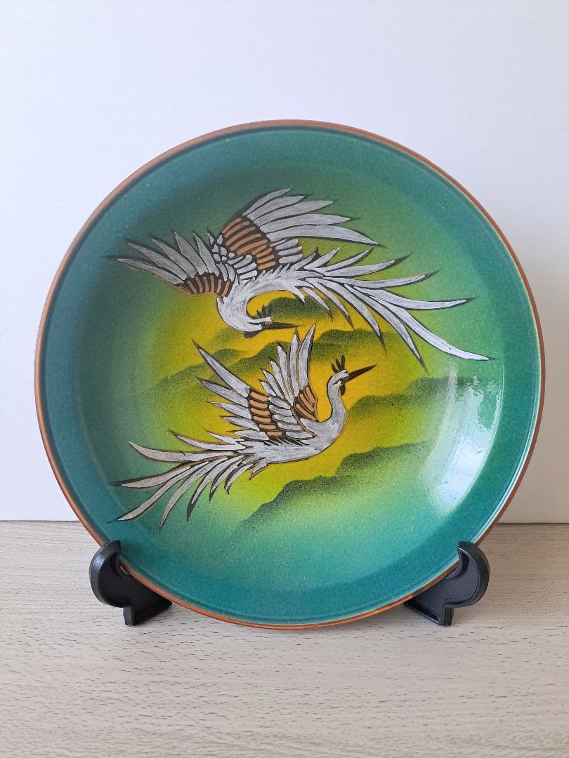 九谷焼 敏鳳絵皿