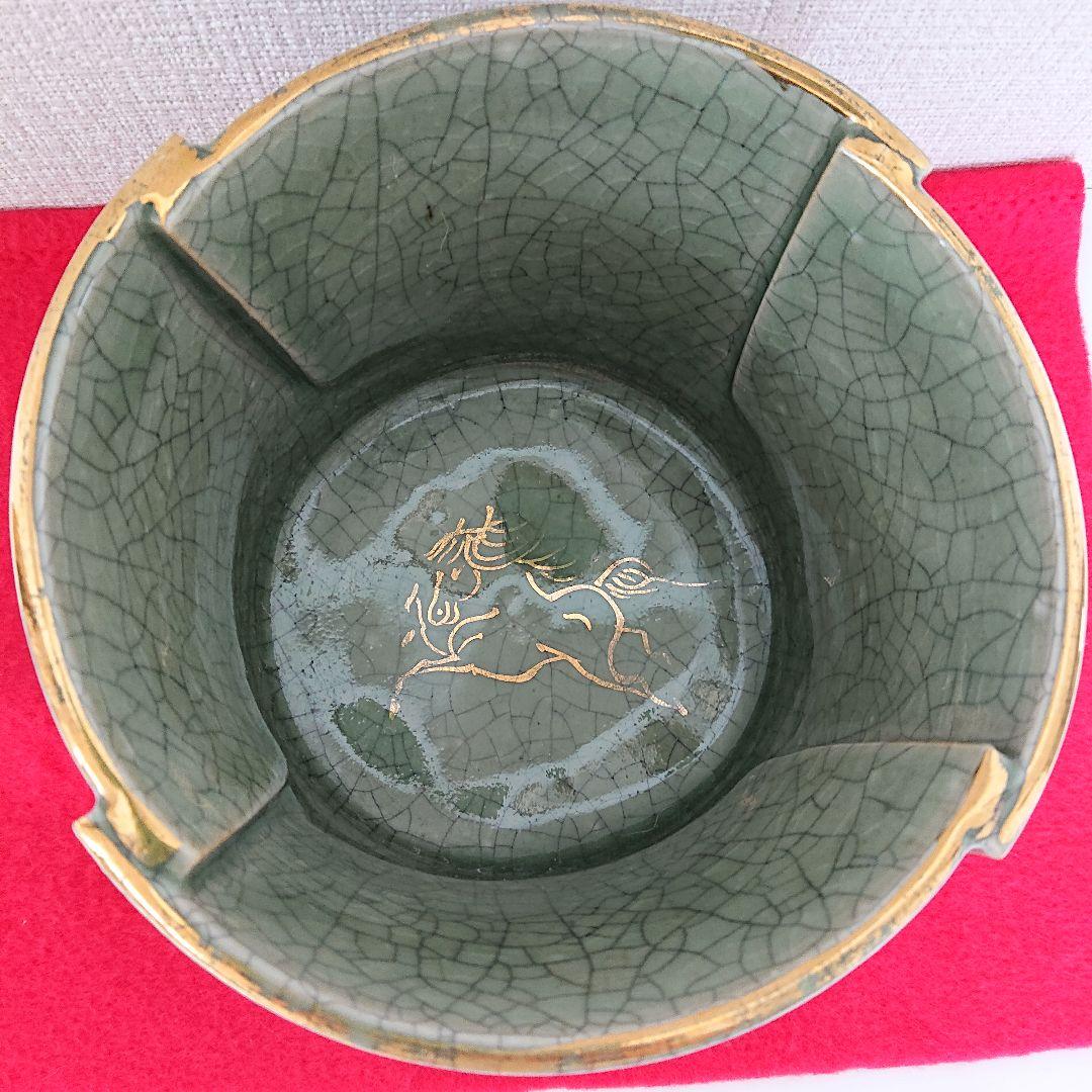 相馬焼 建水 希少 美品