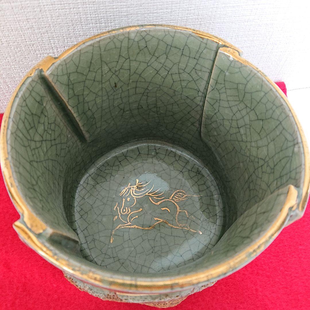 相馬焼 建水 希少 美品