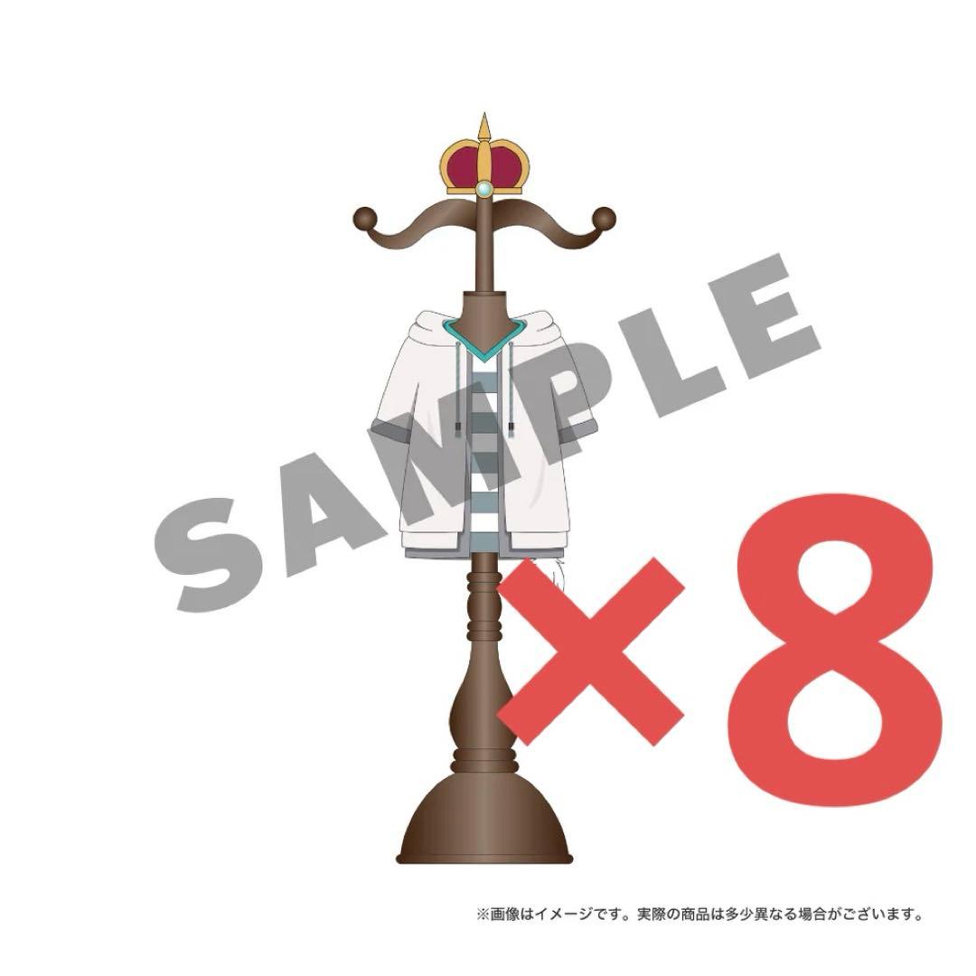 ワイテルズ Nakamu 展示会 再現衣装フィギュア ×8