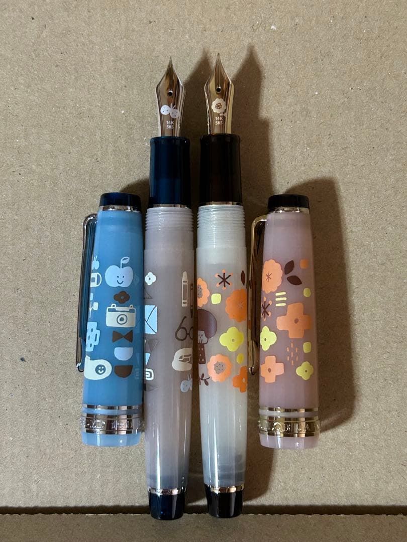 d*4様 mizutama 万年筆 アンコーラ 限定 ２本セット