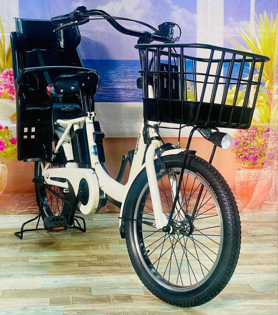 ギュットアニーズ2019年⭐️16AH！子供乗せ電動アシスト自転車Y3271