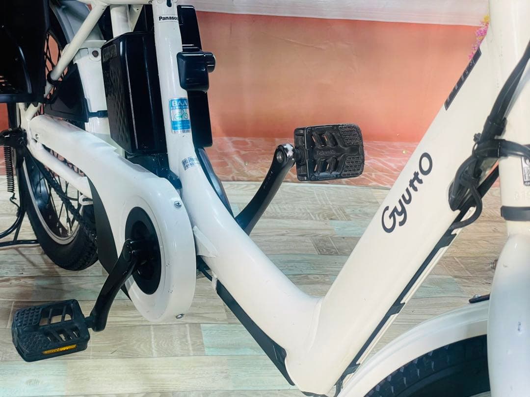 ギュットアニーズ2019年⭐️16AH！子供乗せ電動アシスト自転車Y3271