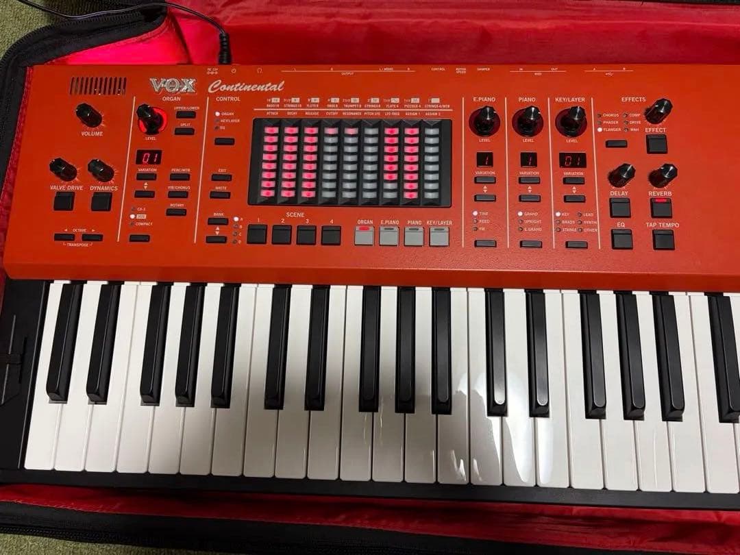 VOX Continental 61 専用ソフトケース付