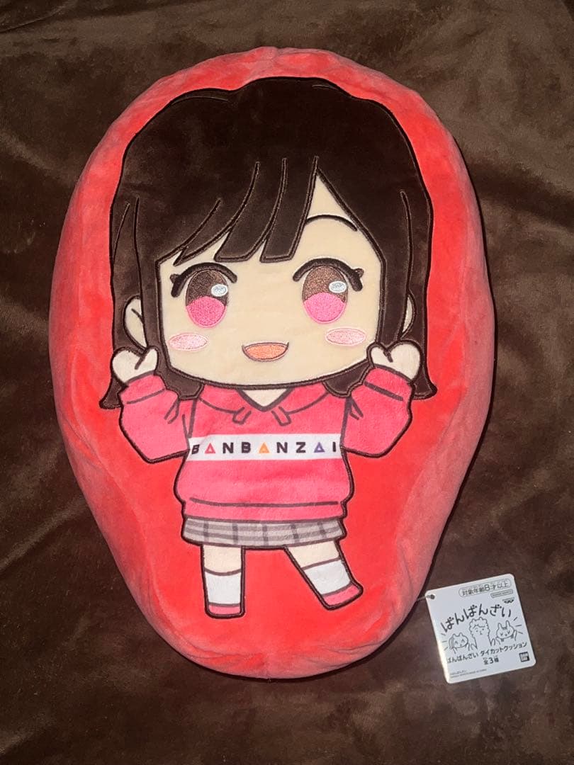 ⚠️超希少⚠️ばんばんざい るな ダイカットクッション