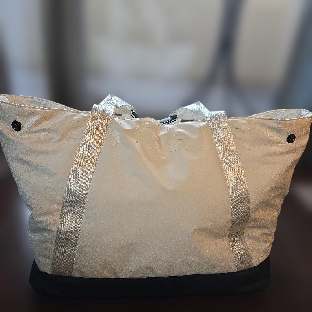 デサントゴルフ　ビッグトートバッグ　ロッカバック(男女兼用)デザイン白　[春夏]