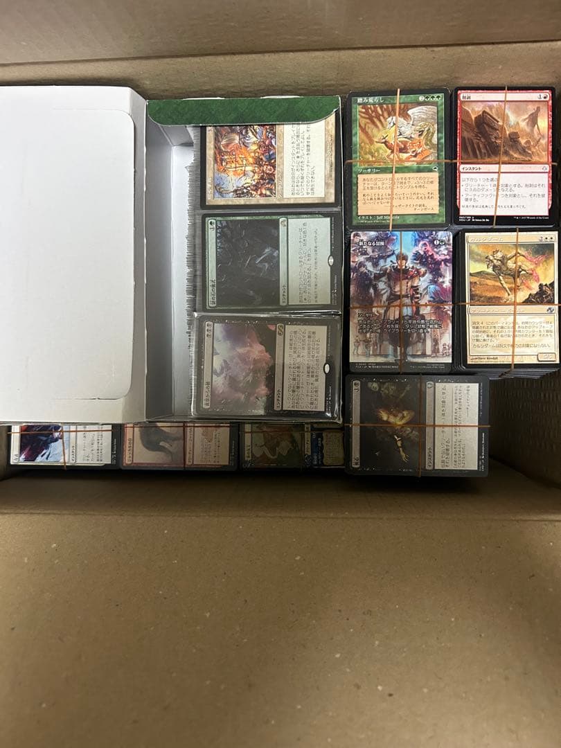 断捨離:MTG日本語レア800枚以上(被りナシ)含むまとめ売り約15kg
