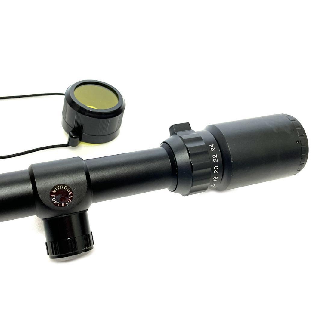 Bestsight製 実銃用 スコープ 24倍 6-24x50 11mmリング含