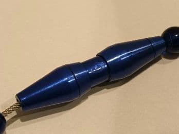 ファイテン クリスタルタッチ ブルー 50cm 【美品】