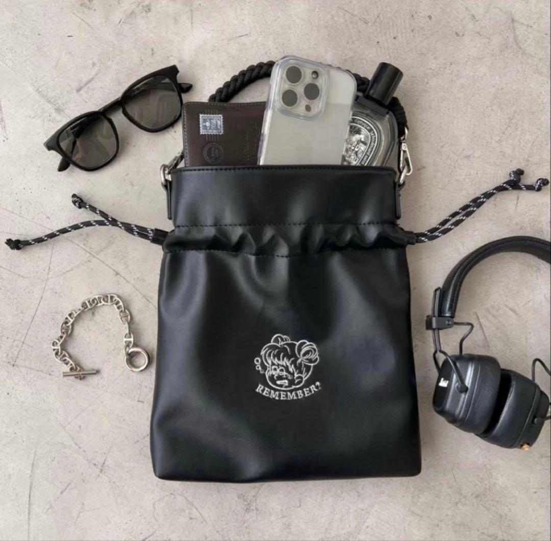 remember. 巾着バッグ