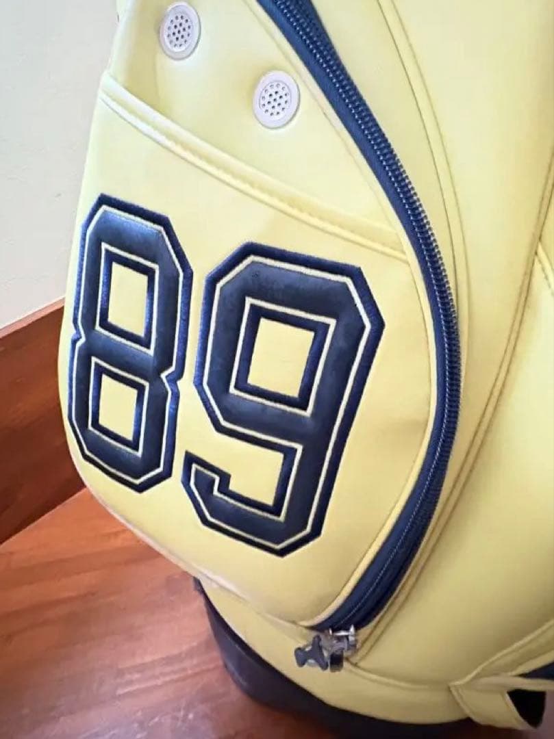 PEARLY GATES キャディバッグ ＆ヘッドカバーセット89 イエロー