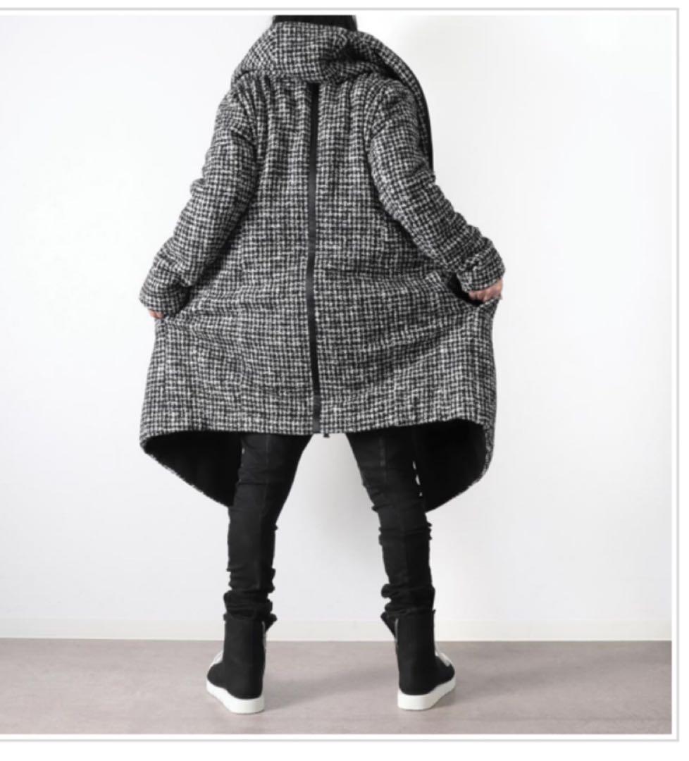 超美品バジュラ　bajra ソフトツイード　パテッドコート