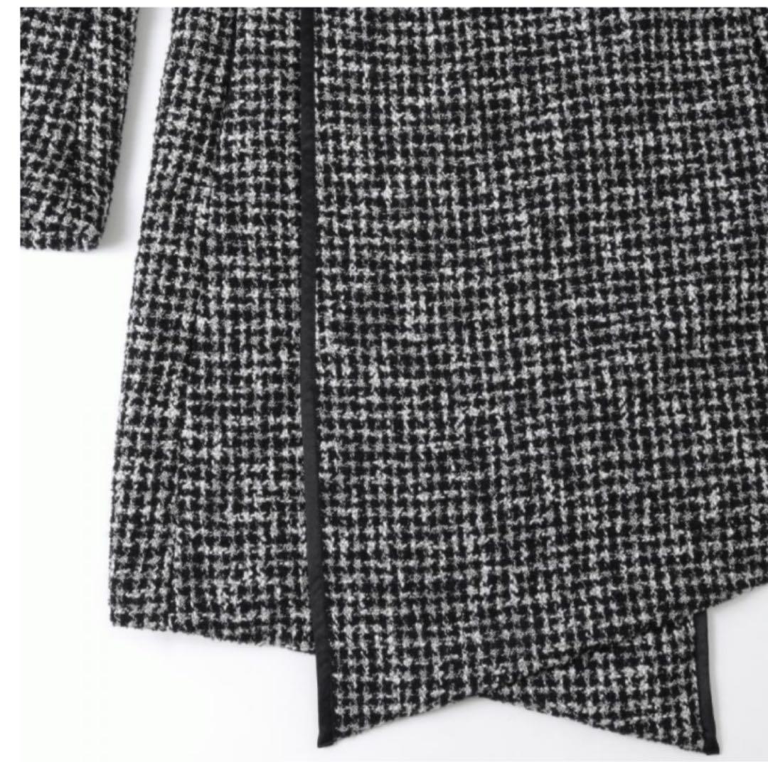 超美品バジュラ　bajra ソフトツイード　パテッドコート