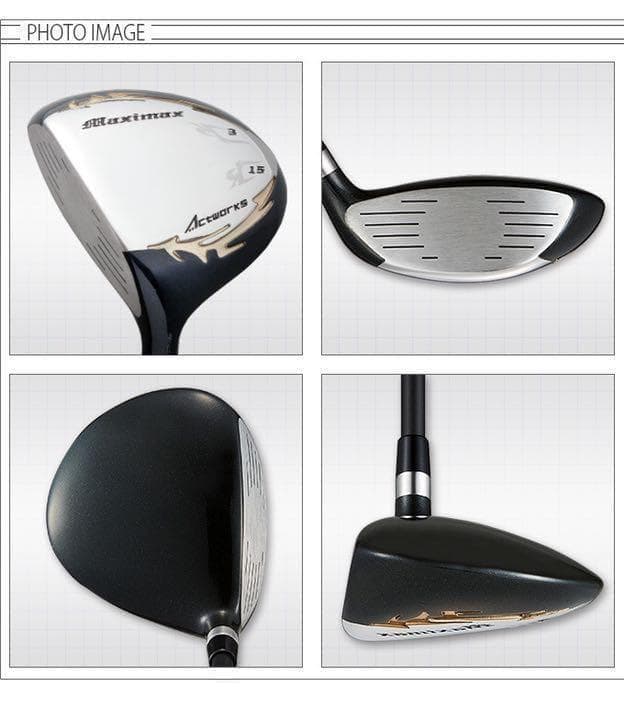 【左FW 2本】新発売！三菱飛匠仕様 ワークスゴルフ マキシマックス強反発FW