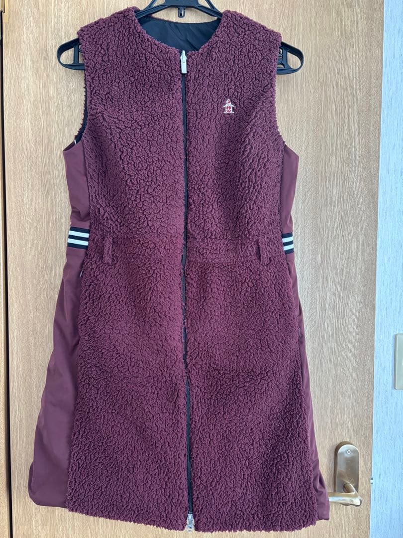 マンシングウェア※リバーシブルベストワンピース