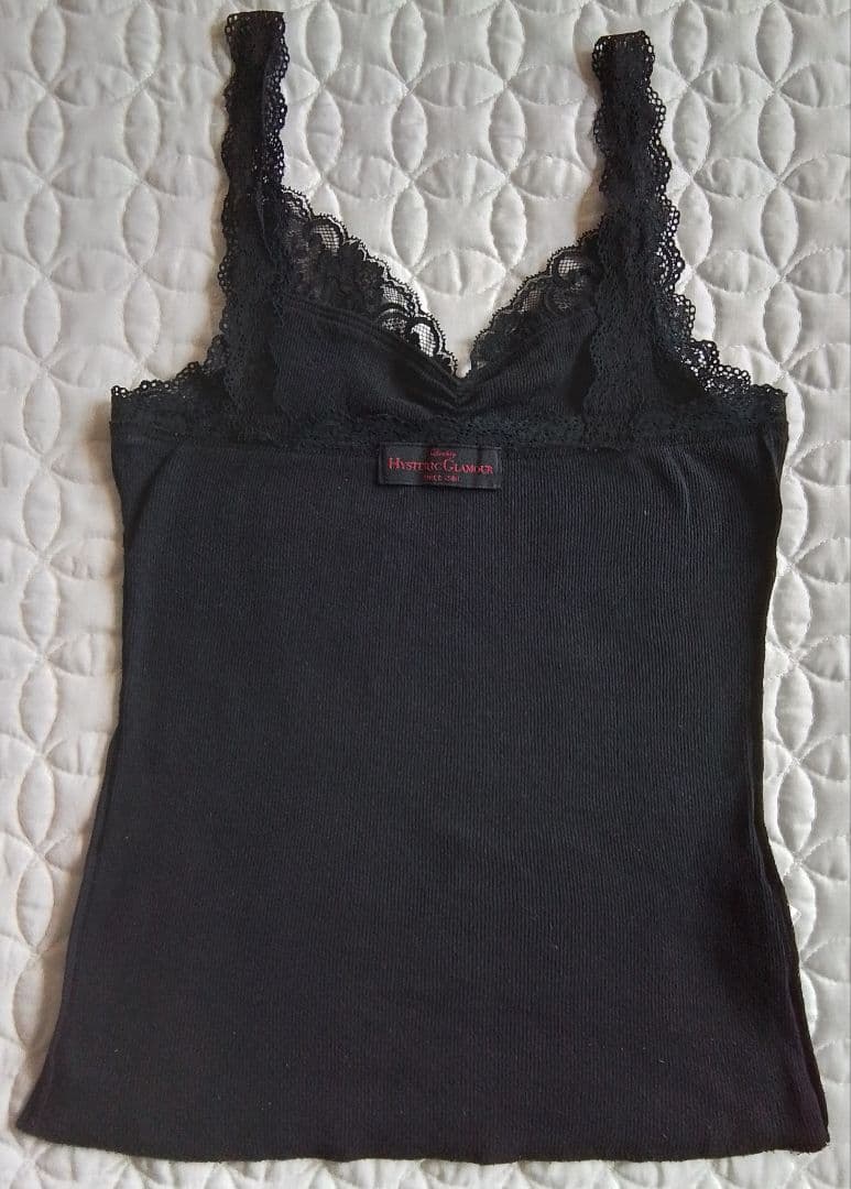 Hysteric Glamour 00s リブ キャミソール