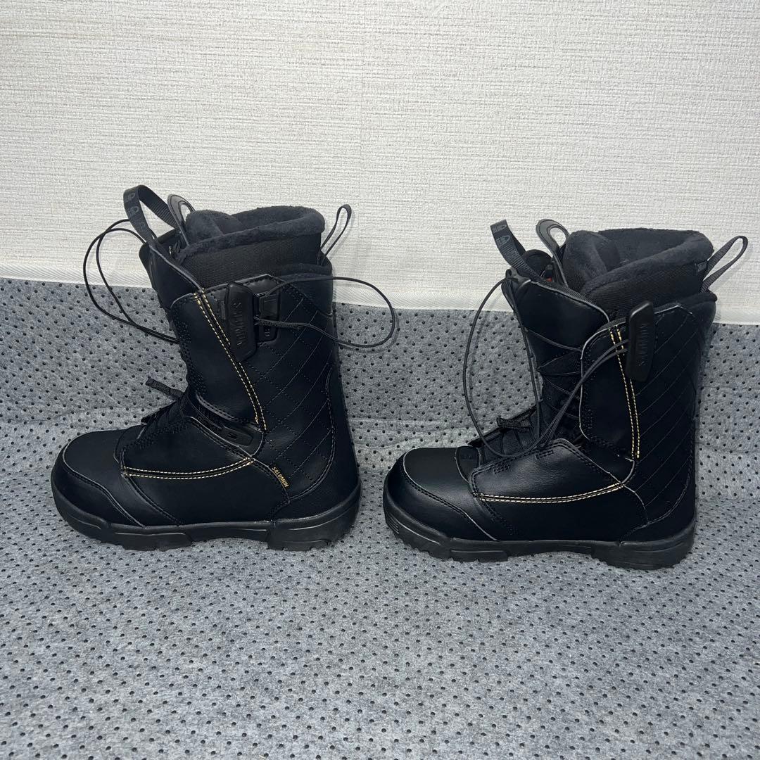 数回使用 23cm レディース SALOMON PEARL スノーボードブーツ