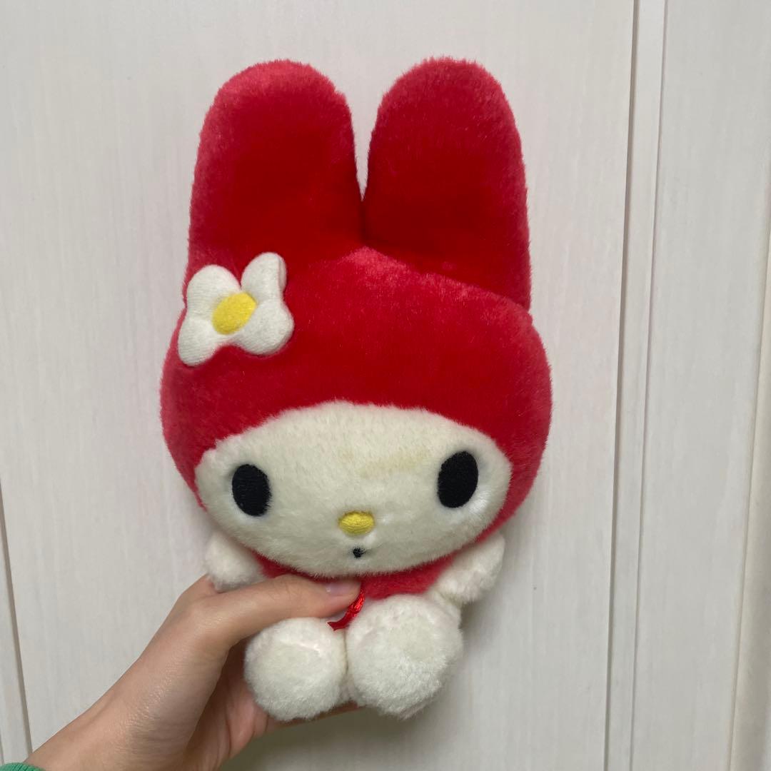 マイメロディ ぬいぐるみ 赤