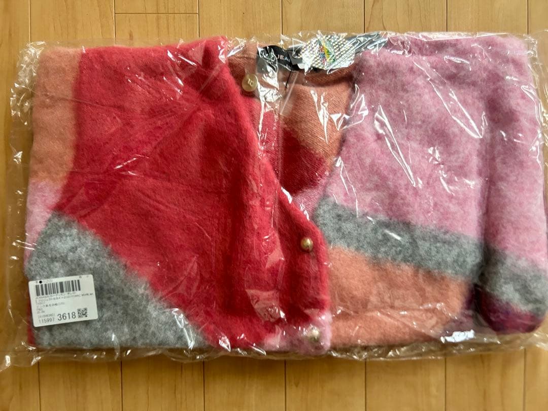 JEANASIS インターシャニットカーディガン　プロセカ　ZOZOコラボ