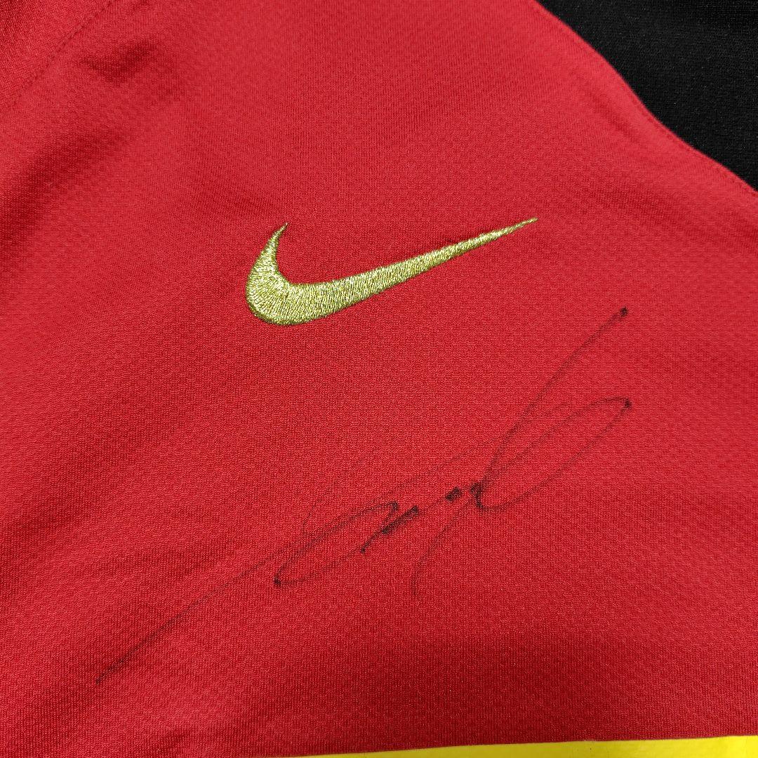 【NIKE】浦和レッズ ユニフォーム 2007 ACL 所属選手サイン入 М