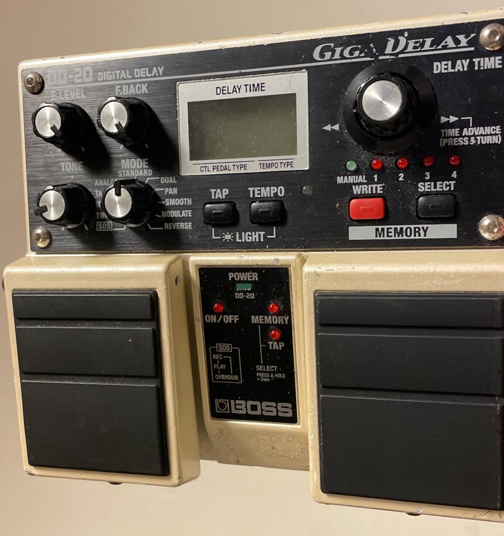 BOSS DD-20 Digital Delay Giga ギガディレイ