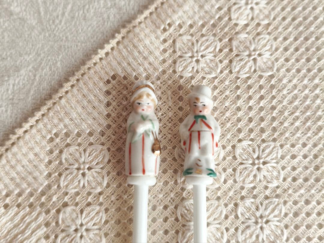 【meryukiさま】vintage spoon ❀ 女の子の マドラースプーン