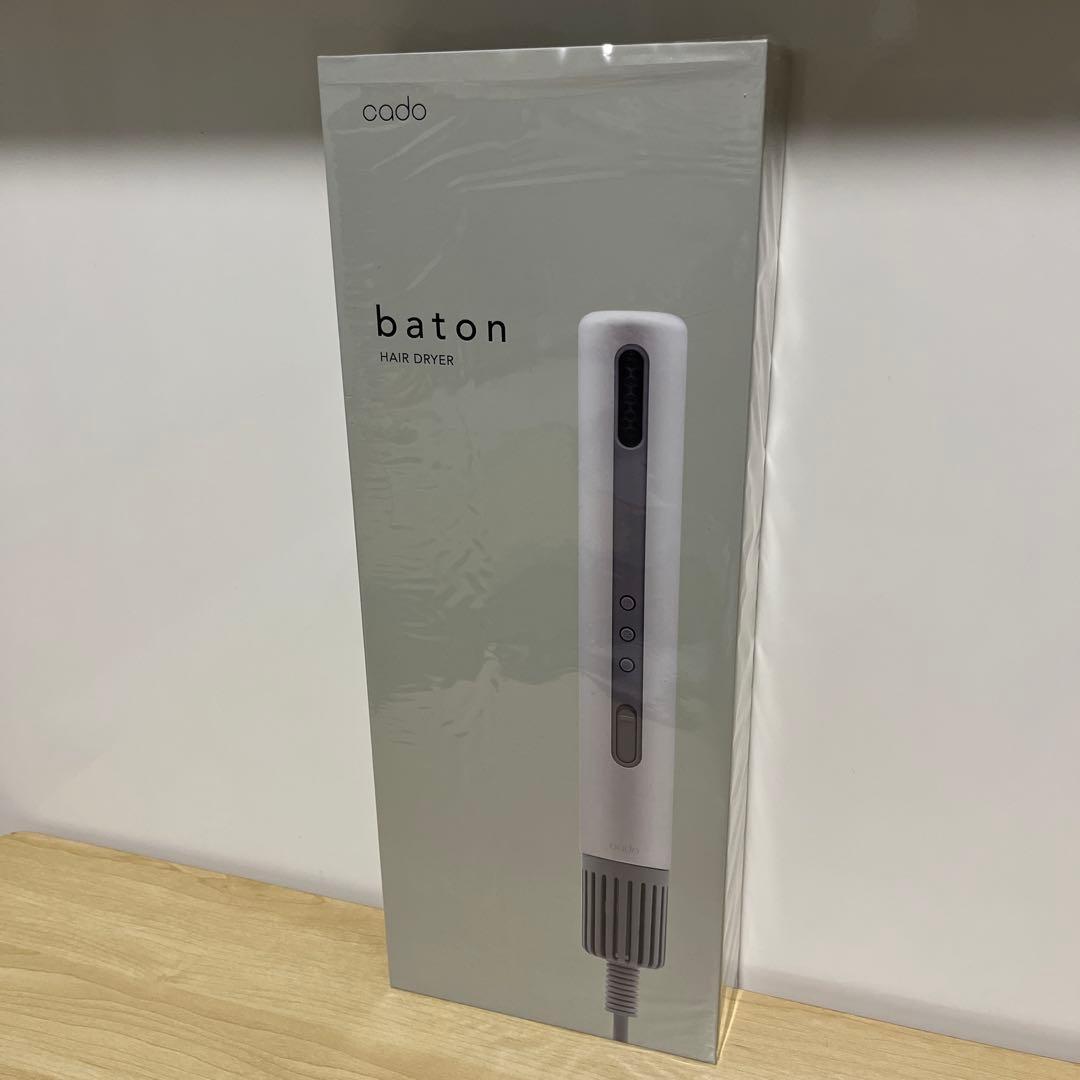 cado カドー スティック型ヘアドライヤー baton BD-S1-NB