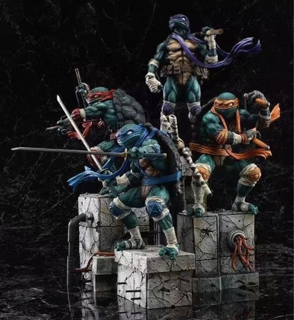 TMNT GSC 4体 スタチュー フィギュア