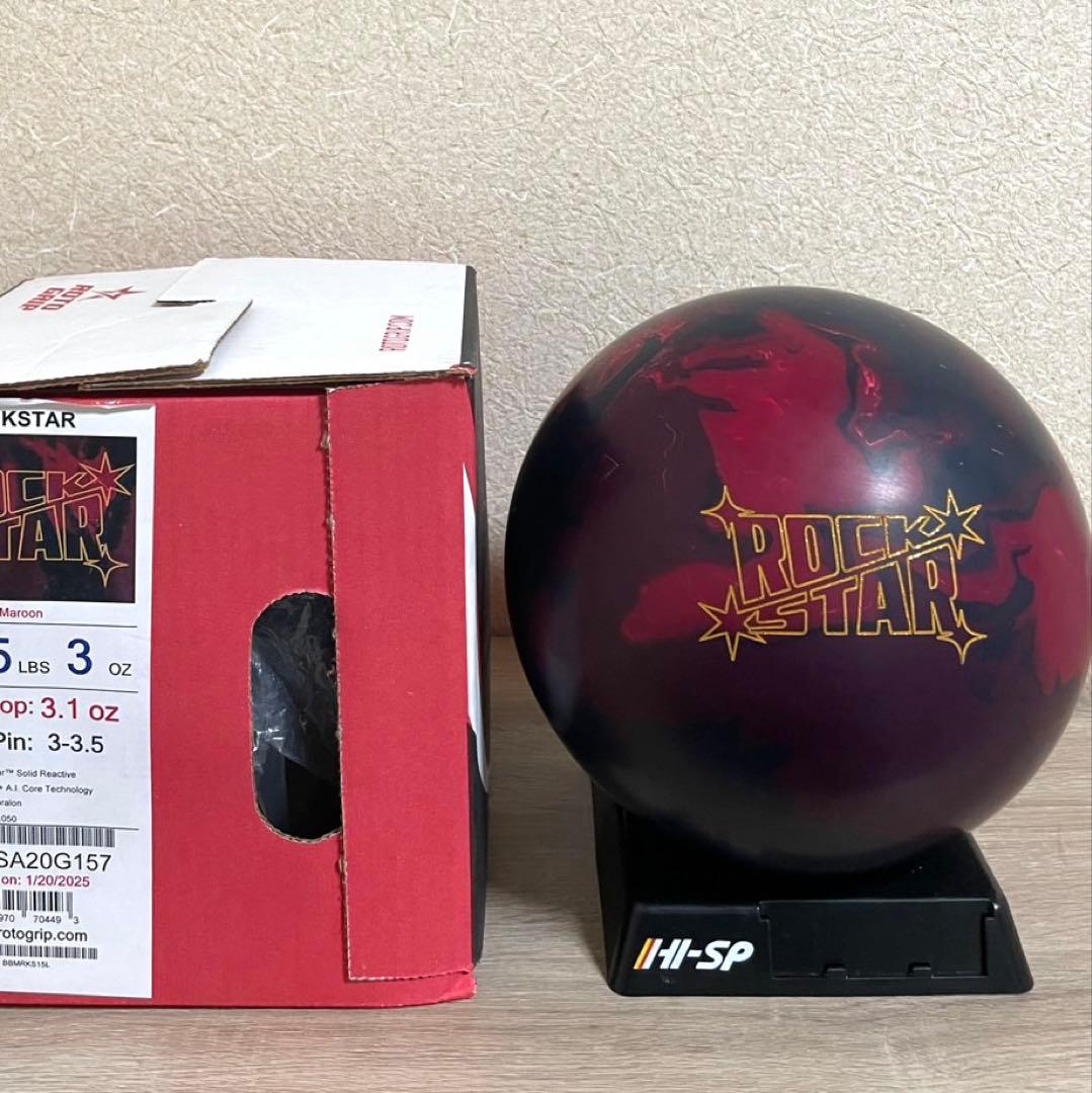 ★ボウリング★ボール★ロトグリップ★ロックスター★中古★元箱有り★