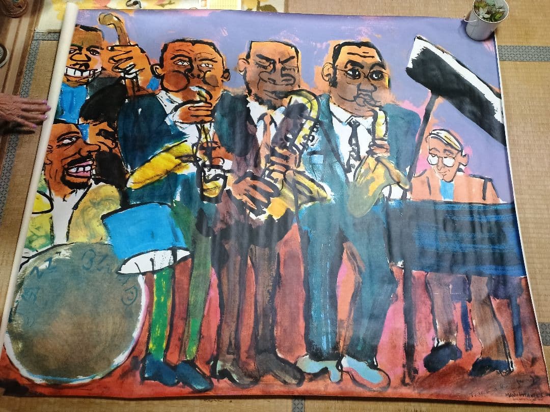 Takashi Manhattaners 1990年油彩画