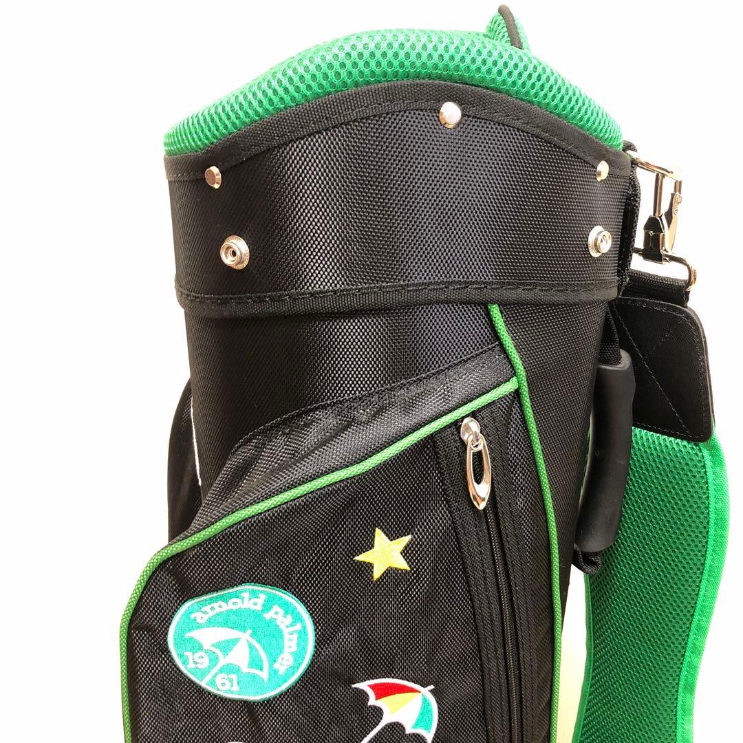 ほぼ未使用品❗️アーノルド・パーマー ゴルフキャディバッグ 軽量