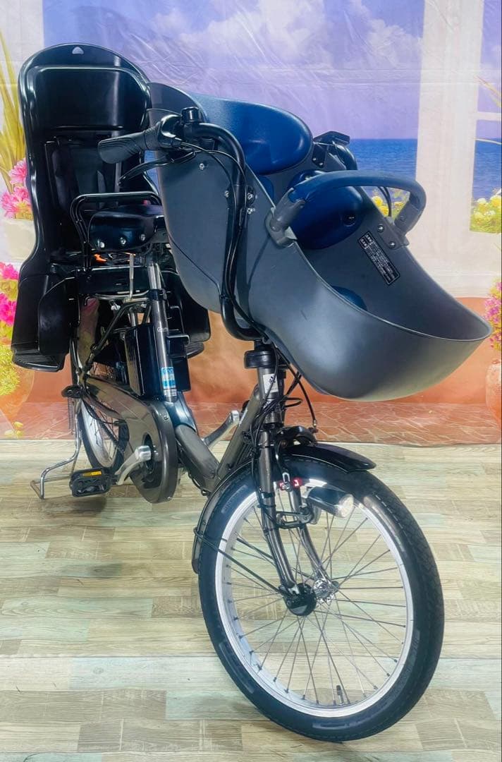 人気モデル！ギュット⭐️16AH！パナソニック子供乗せ電動アシスト自転Y3258